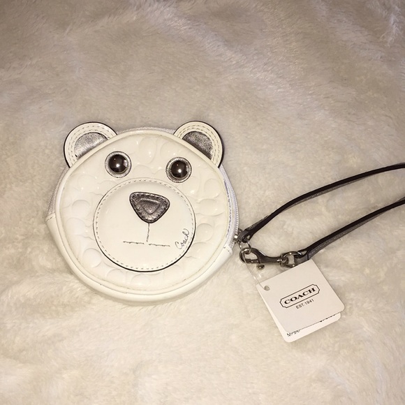 Coach Handbags - Rare Coach Polar Bear Coin Purse